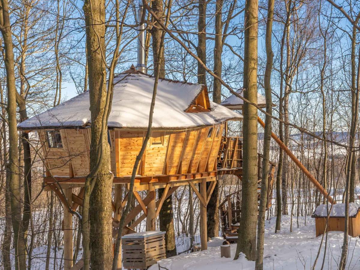 Treehous Sneznik S Wellness Hotel Dolni Morava Bagian luar foto